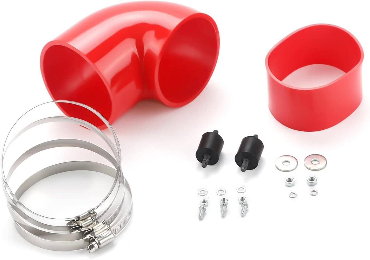 Solidspare 4" inches Cold Air Intake Kit with Filter for 99-06 GMC Chevy V8 4.8L/5.3L/6.0L