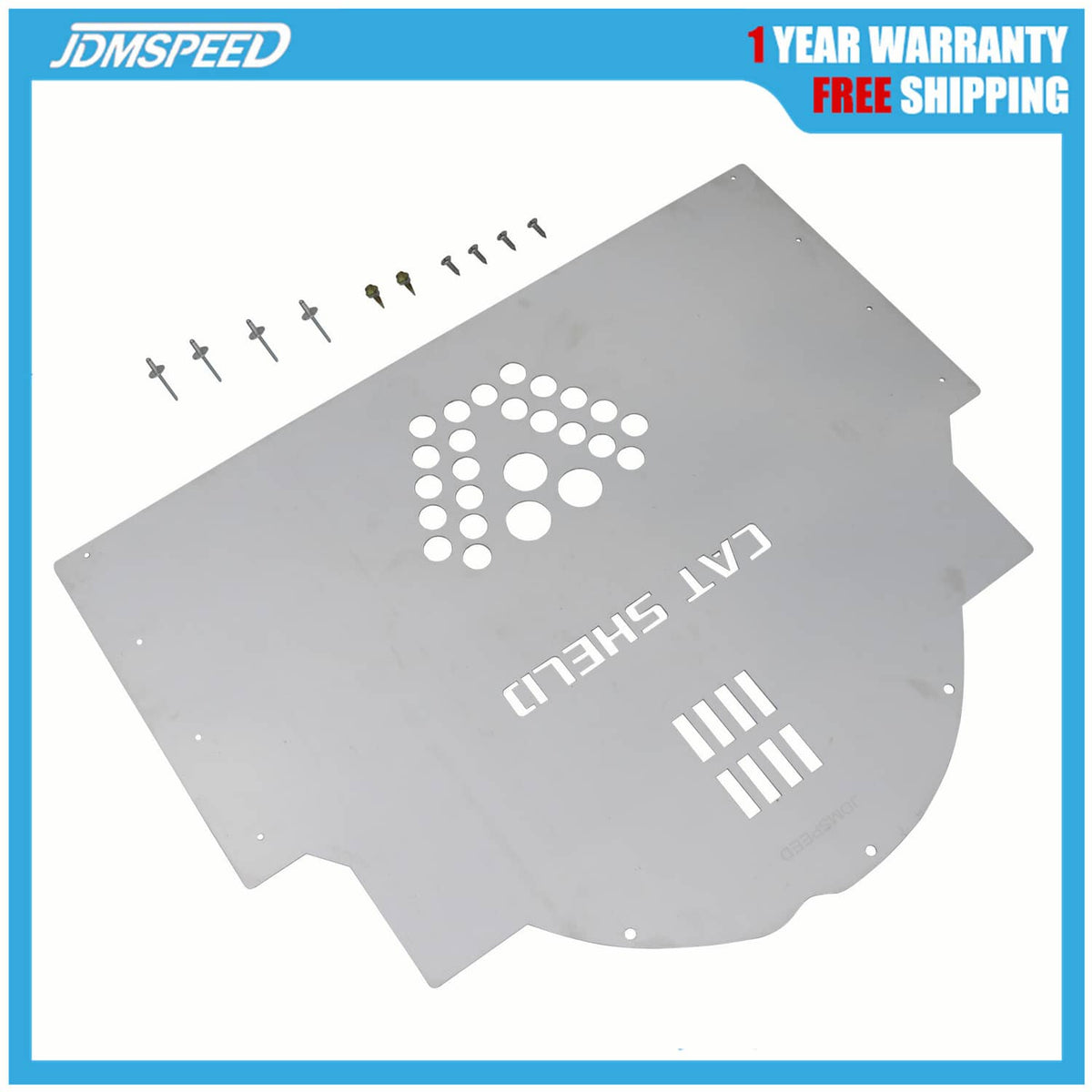 Solidspare Cat Shield For 04-09 Prius Catalytic Converter Cat Protection / Security Shield