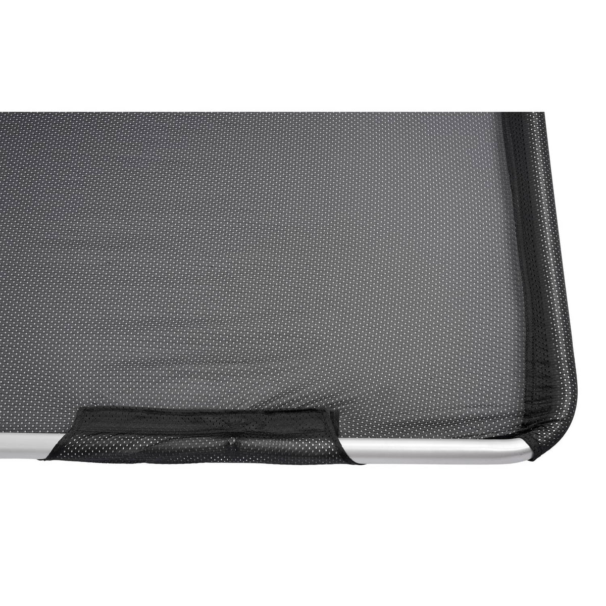 Solidspare Boat Sun Shade Silvery Black Aluminium Powder Coated  For Boats 25 ft and Under