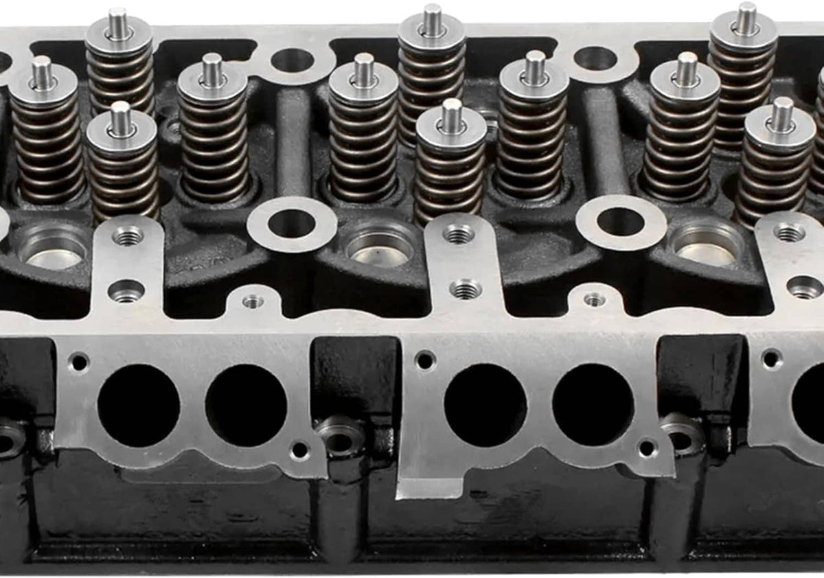 Solidspare 2x Cylinder Heads Powerstroke 6.4L Fit for 2008-2010 Ford F250 F350 F450 F550
