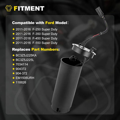Solidspare Diesel Exhaust Fluid DEF Heater for 2011-2016 Ford F250 F350 F450 Pickup 6.7L