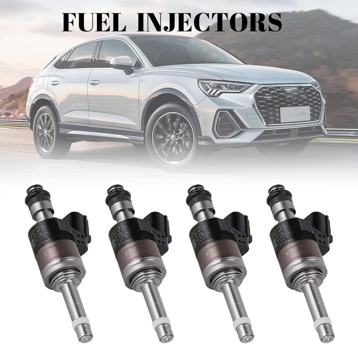 Solidspare 4x Fuel Injectors 16010-5PA-305 For 2016-2021 Honda Accord CR-V Civic 1.5L