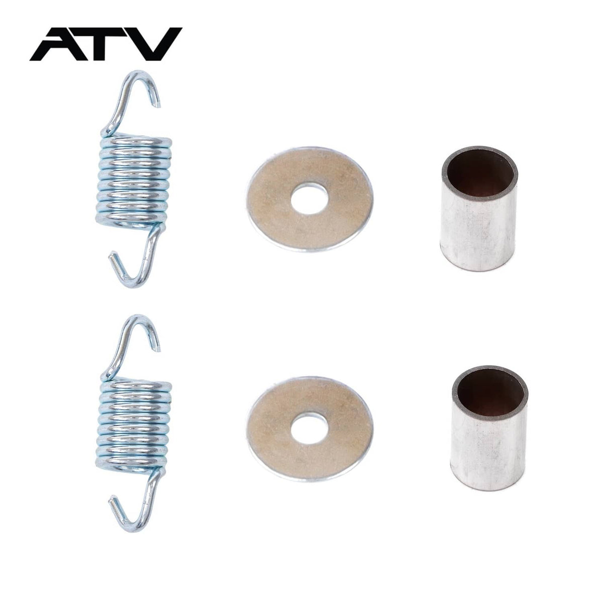 Solidspare For Polaris Sportsman 700 2002-2007 Exhaust Muffler & Gasket Kit 1261223-489 ATV