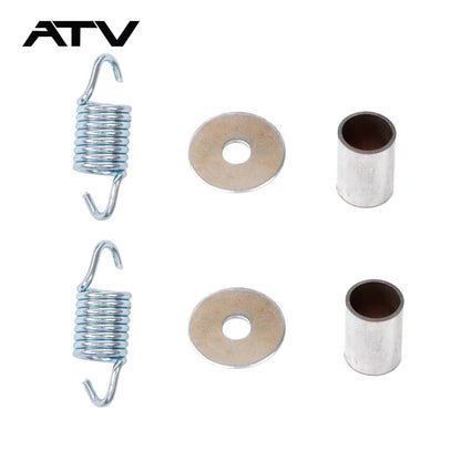 Solidspare For Polaris Sportsman 700 2002-2007 Exhaust Muffler & Gasket Kit 1261223-489 ATV