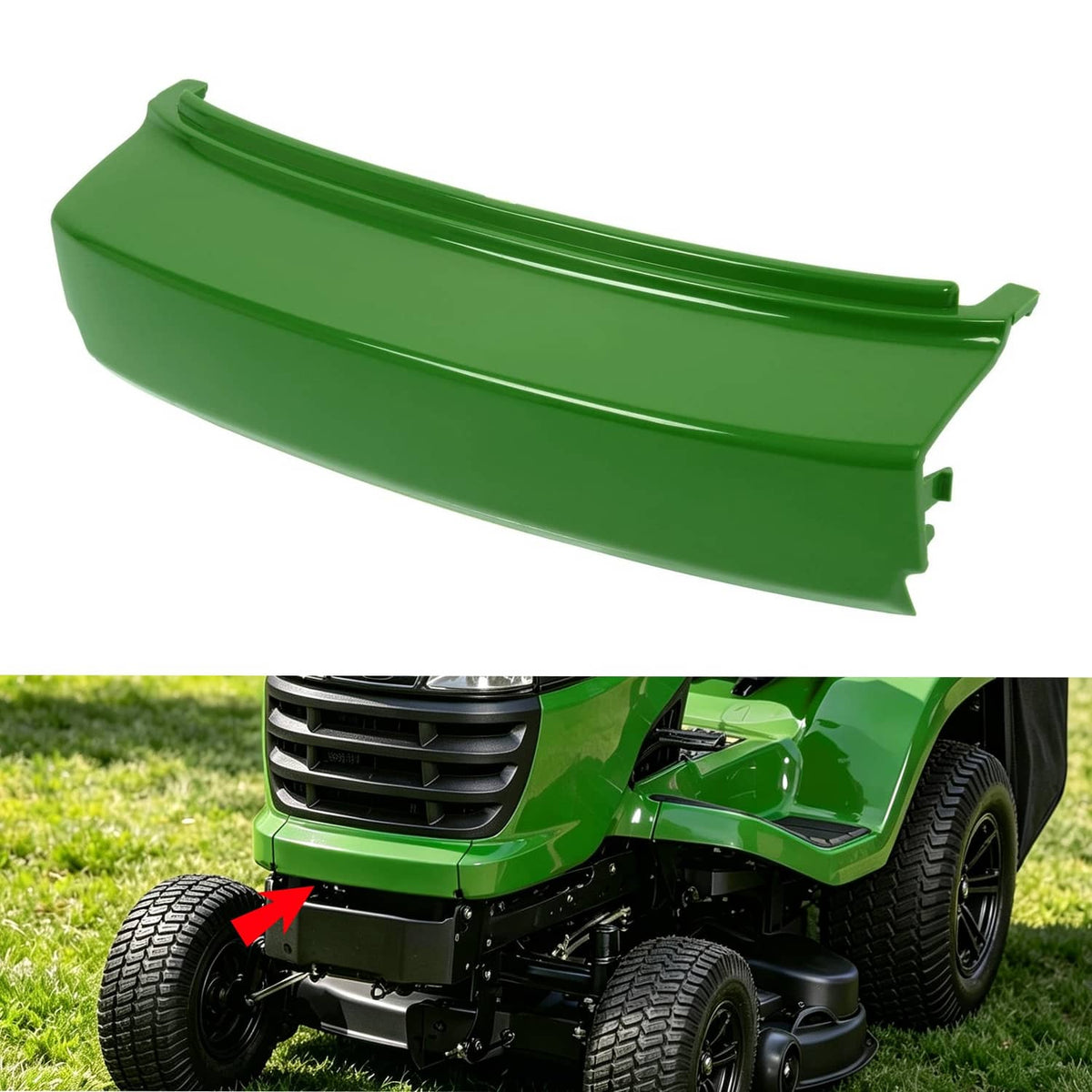 Solidspare Front Bumper For John Deere X300 R X304 X310 X320 X324 X340 X500 X530 #M154004