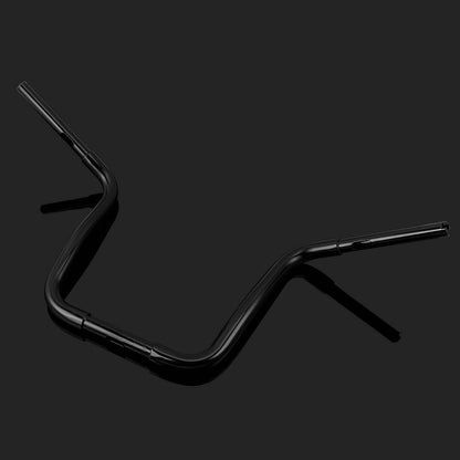 Solidspare 14" Rise 1-1/4" Ape Hanger Handlebar Black For Harley Softail FLST FXS Sportster