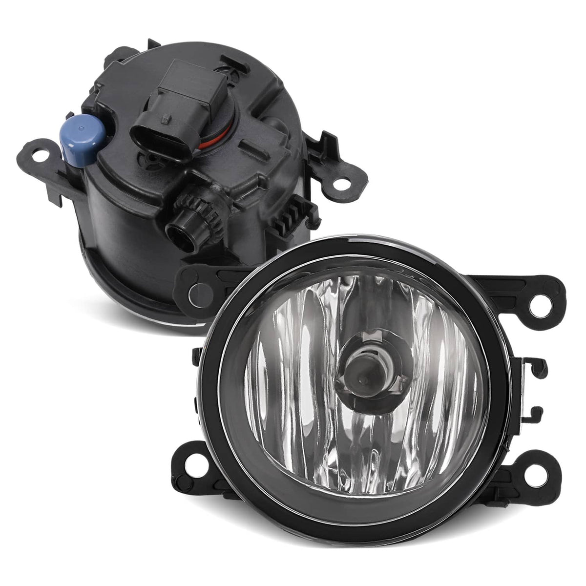 Solid Spare For Honda Pilot 2012-2015 Clear Lens Fog Lights Bumper Lamps w/Bulbs LH+RH 12-15