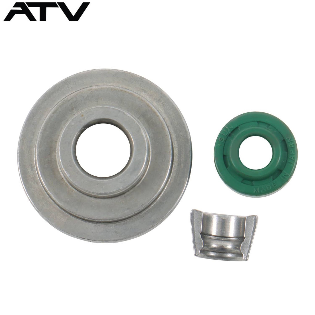 Solidspare For Honda Recon TRX250 2x4 02-18 Oil Seal Intake & Exhaust Valve Seals Head Kit