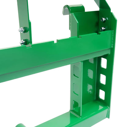 Solidspare 4000lbs Pallet Fork Frame For John Deere Loader Skid Steer For 2" Receiver Hitch