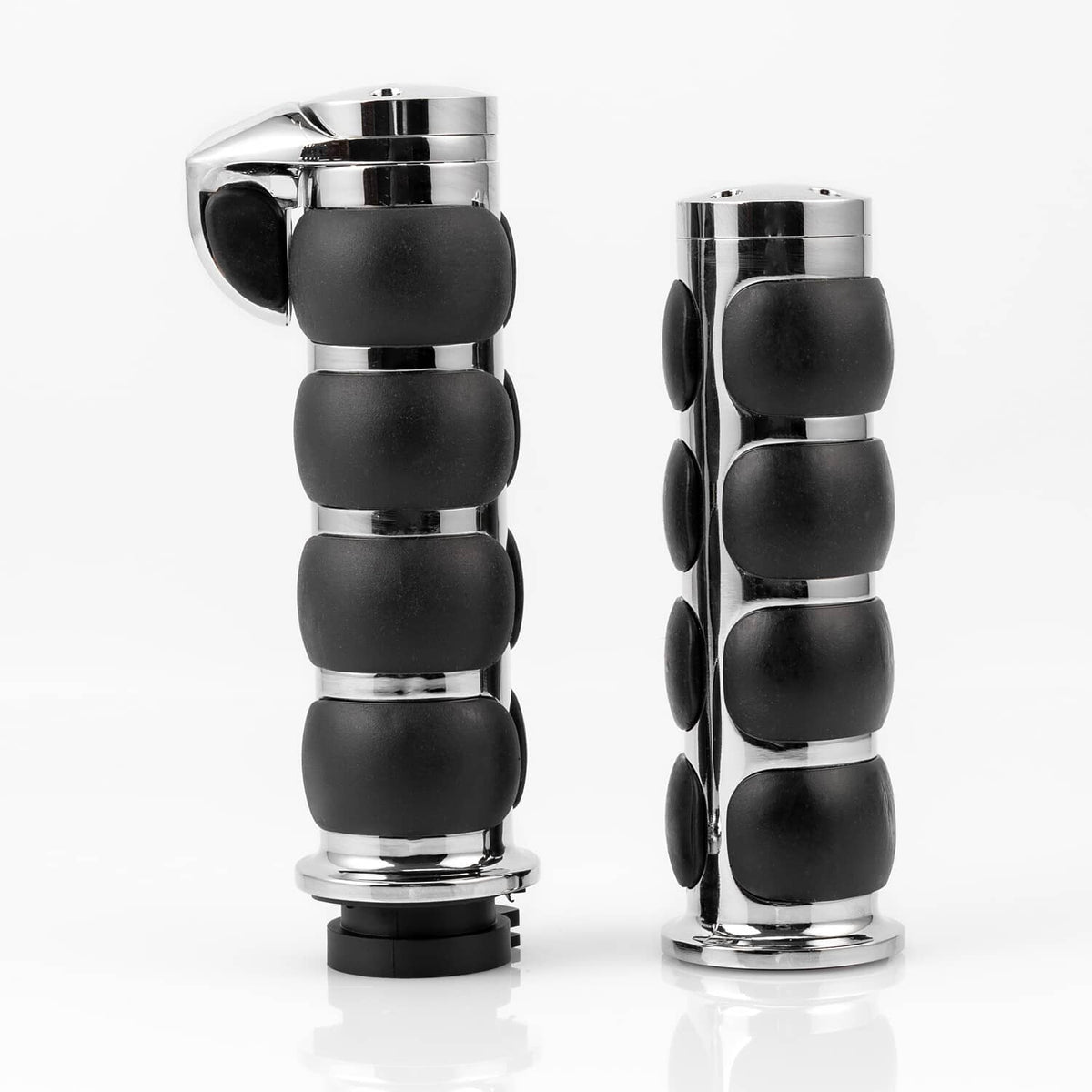 Solidspare 1" Handle Bar Hand Grips For Harley Electra Glide Road King Softail FL Dyna