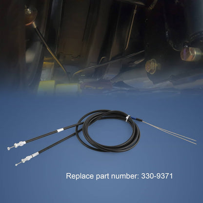 Solidspare UnIversal Emergency Parking Brake Cable Complete Kit Replace 330-9371