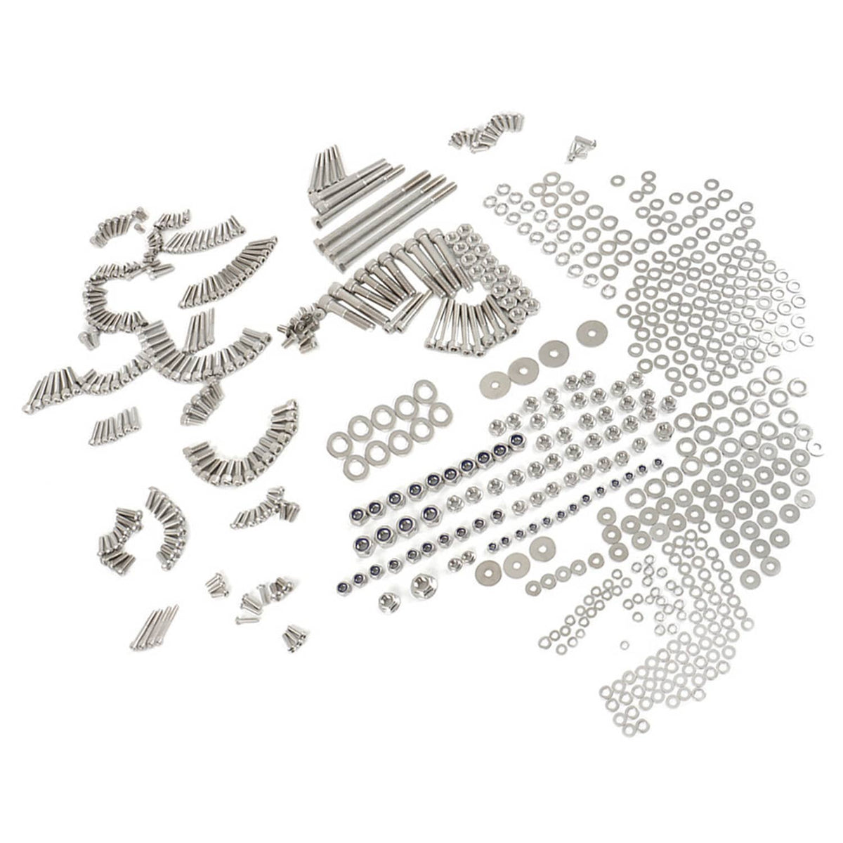 Solidspare For YAMAHA YFZ350 BANSHEE STAINLESS STEEL ATV BOLT SCREW KIT 667 PIECE