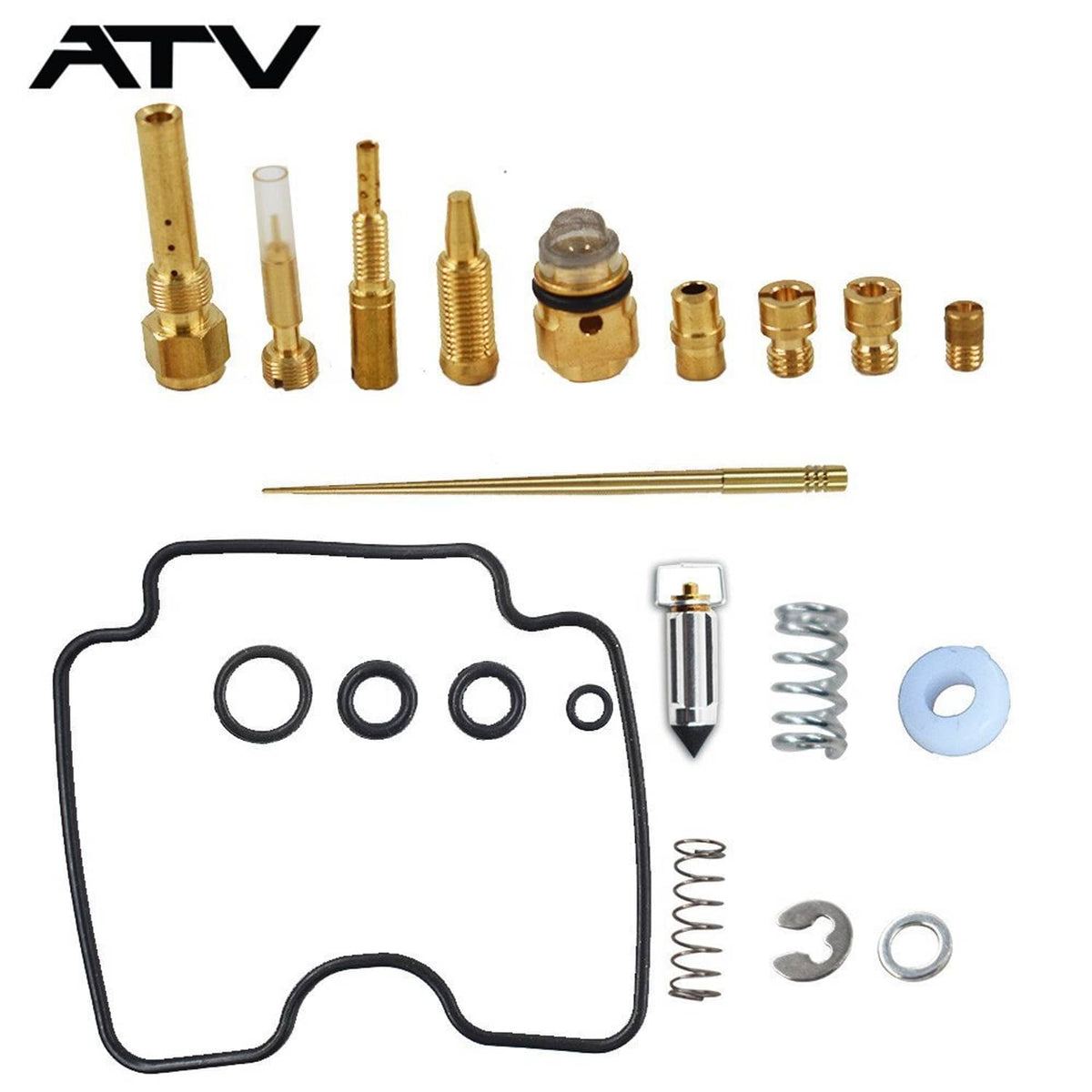Solidspare Carb Rebuild Repair Kit For Yamaha Rhino 660 4x4 2004-2007 YXR660F