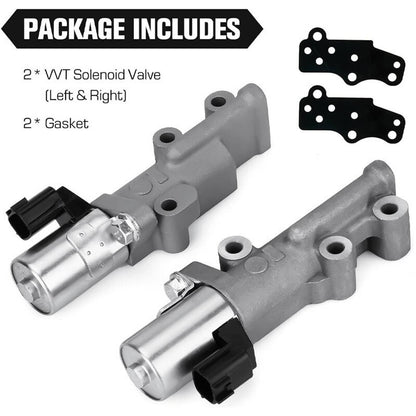 Solidspare VVT Valve Engine Variable Timing Solenoid Left & Right Set For Nissan Infiniti
