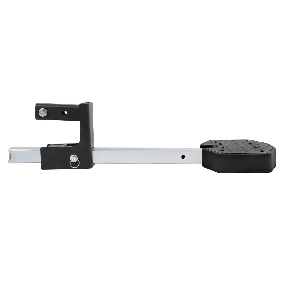 Solid Spare 2" Receiver 500LB Hitch Truck Step XL Telescoping Up to 32" for Large Truck SUVs