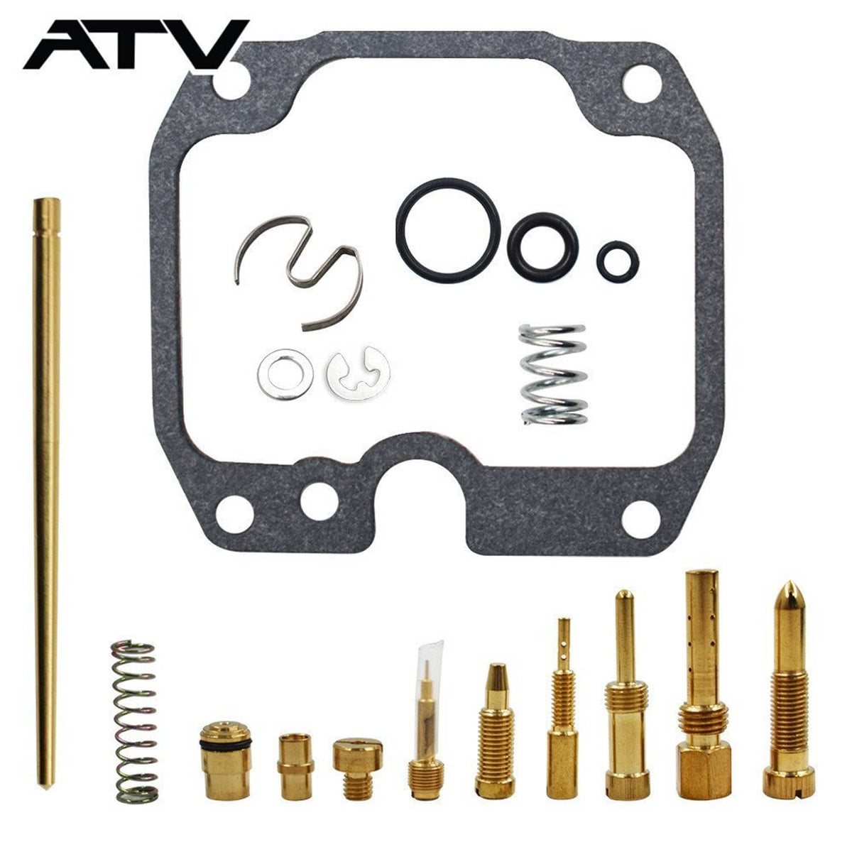 Solidspare Carburetor Rebuild Repair Kit For Kawasaki Bayou 250 220