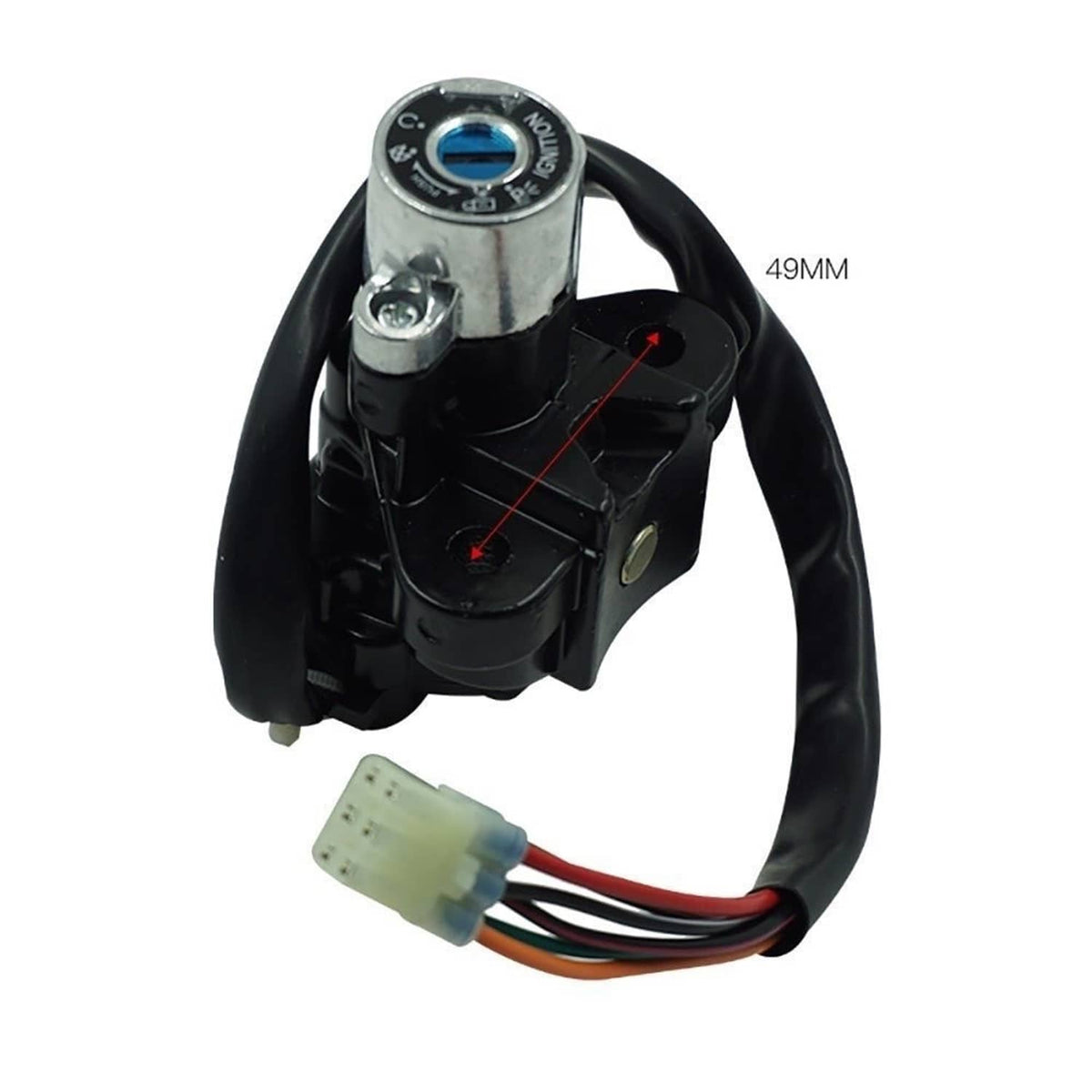 Solidspare For SUZUKI GSXR750 600 2004-2005 Ignition Switch Fuel Gas Cap Seat Lock Key Set