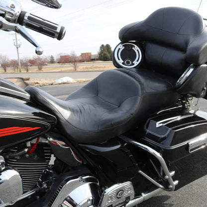 Solidspare Rider and Passenger Seat For 97-07 Harley Touring Street Electra Glide Road King