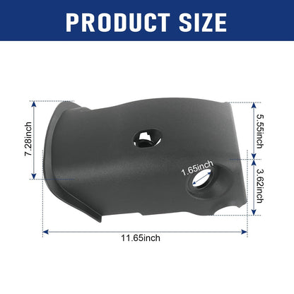 Solidspare 84855-D9000WK Start Lower Steering Column Cover w/Key For Kia 2016-2022 Sportage