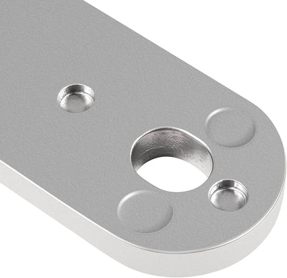 Solid Spare Transom Support Plate for Lower Bolt Holes 12" X 2", Holes 10"