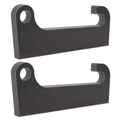 Solidspare 1 Pair Blank Quick Attach Loader Mounts For Cat IT28 Loader mounts Steel