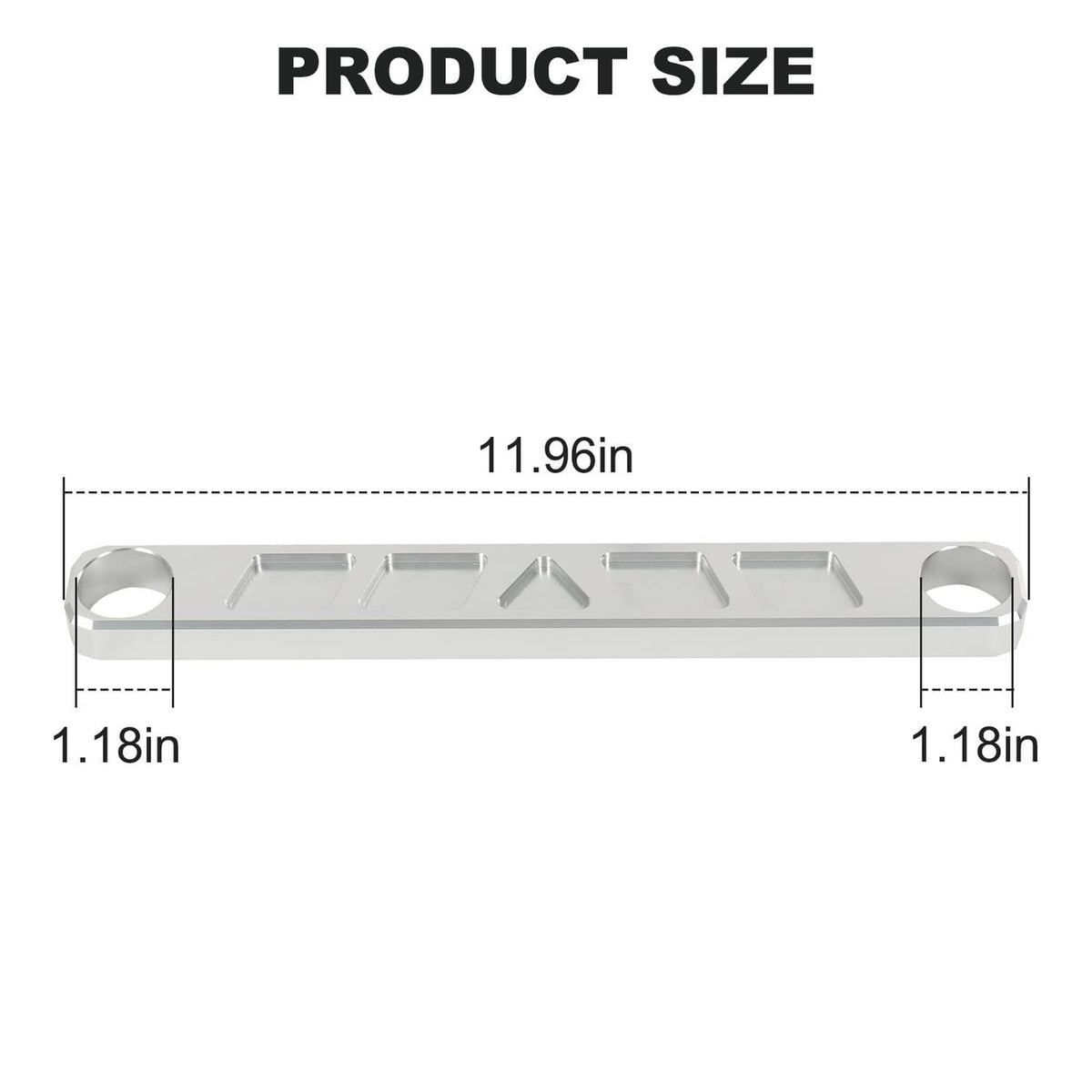 Solidspare Aluminum Transmission Shaft Clutch Alignment Tool for Polaris RZR 2016-24 Silver