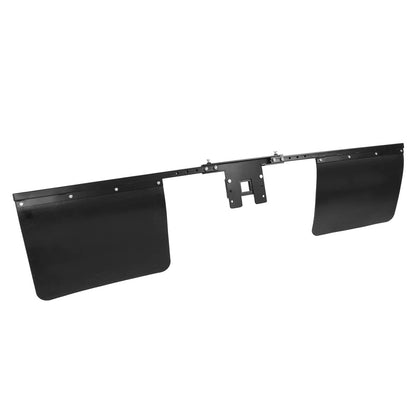 Solid Spare 24x18" Truck Hitch Mount Mud Flap Fit 2" Hitch Receivers Easy to Install Remove