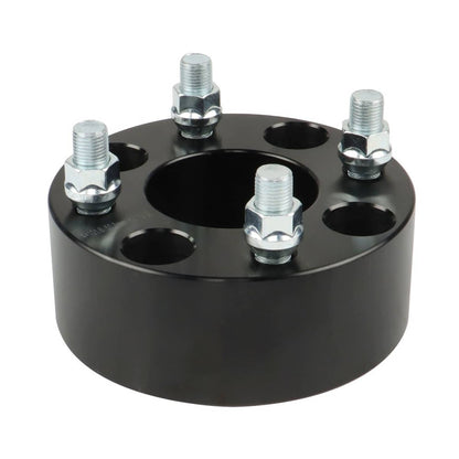 Solidspare 2" 4x4 Wheel Spacers For Golf Cart  GO Club Car 1/2"x20 Studs 4Pc Black ATV