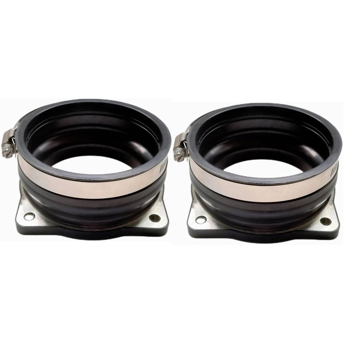 Solid Spare 2Pcs New For Mercury Verado Air Intake Isolator w/ Clamp 8M0113513 & 815504256