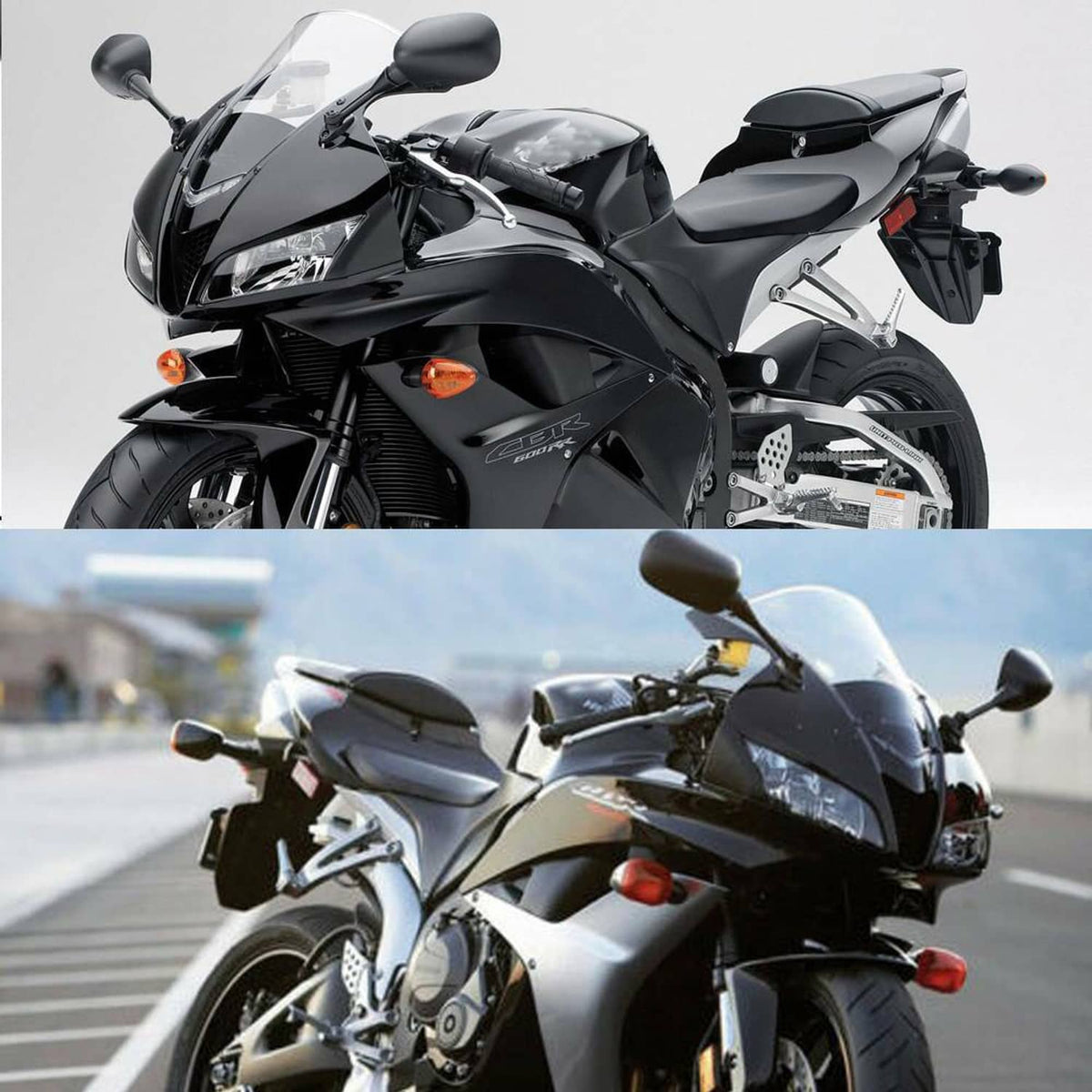 Solidspare 2PC Motorcycle Racing Rearview Side Mirrors For Honda CBR250R CBR 250R 2011-2015