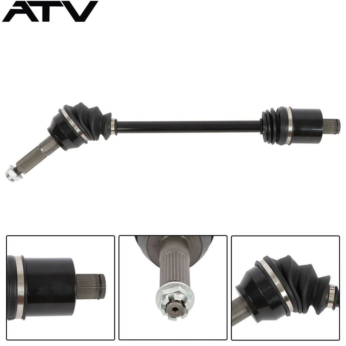 Solidspare Rear Left/Right CV Axle Drive Shaft For Polaris Ranger 500 800 1332814 1332878