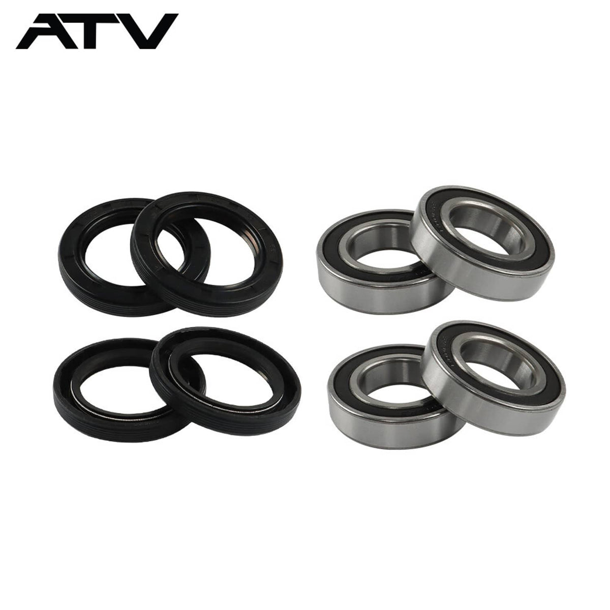 Solidspare For Yamaha Kodiak 400 450 2x4 4x4 us Both Front Wheel Bearing And Seal Kit