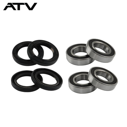 Solidspare For Yamaha Kodiak 400 450 2x4 4x4 us Both Front Wheel Bearing And Seal Kit