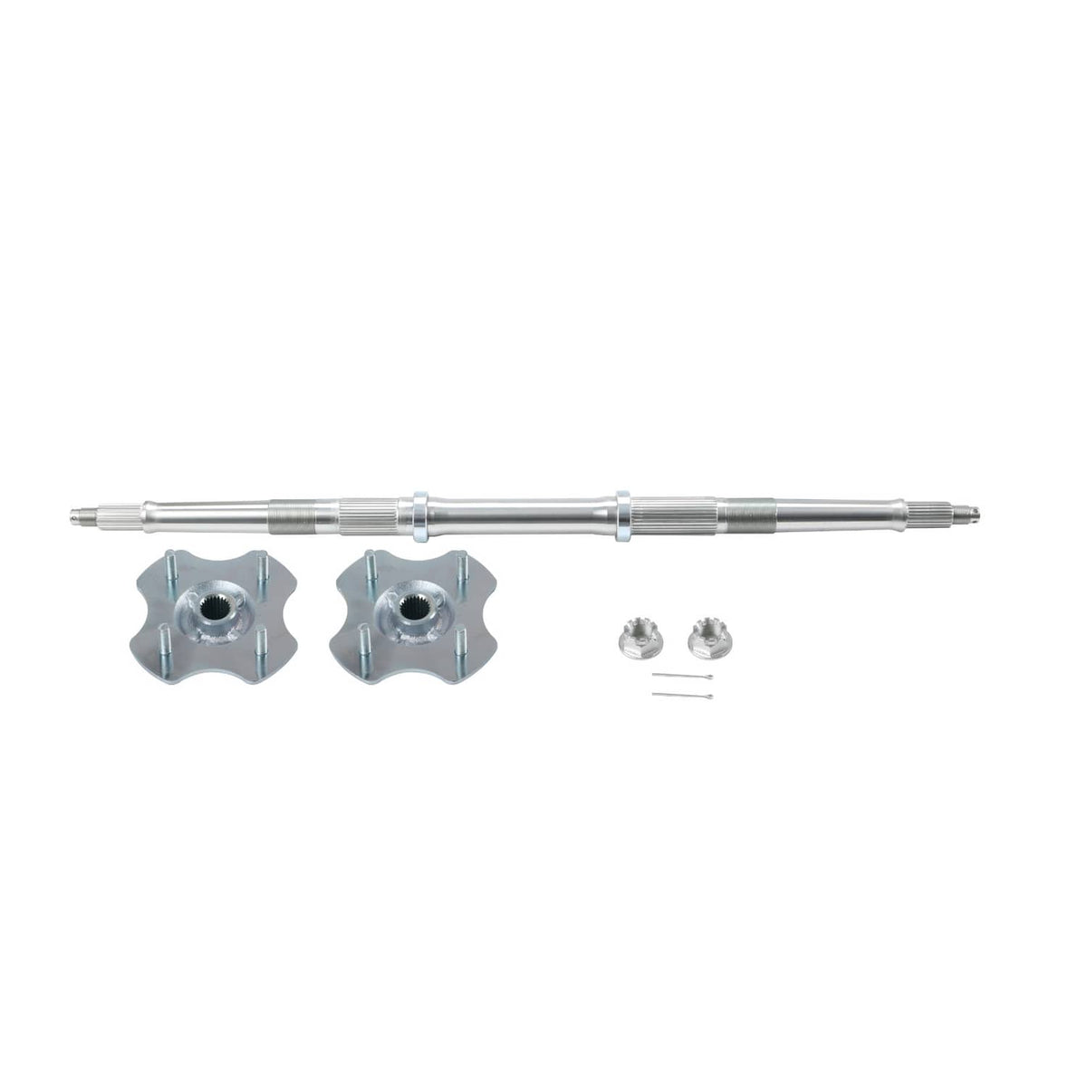 Solidspare For Honda TRX300FW Fourtrax 300 4X4 1988-1991 Rear Axle Shaft W/ Wheel Hub Nuts