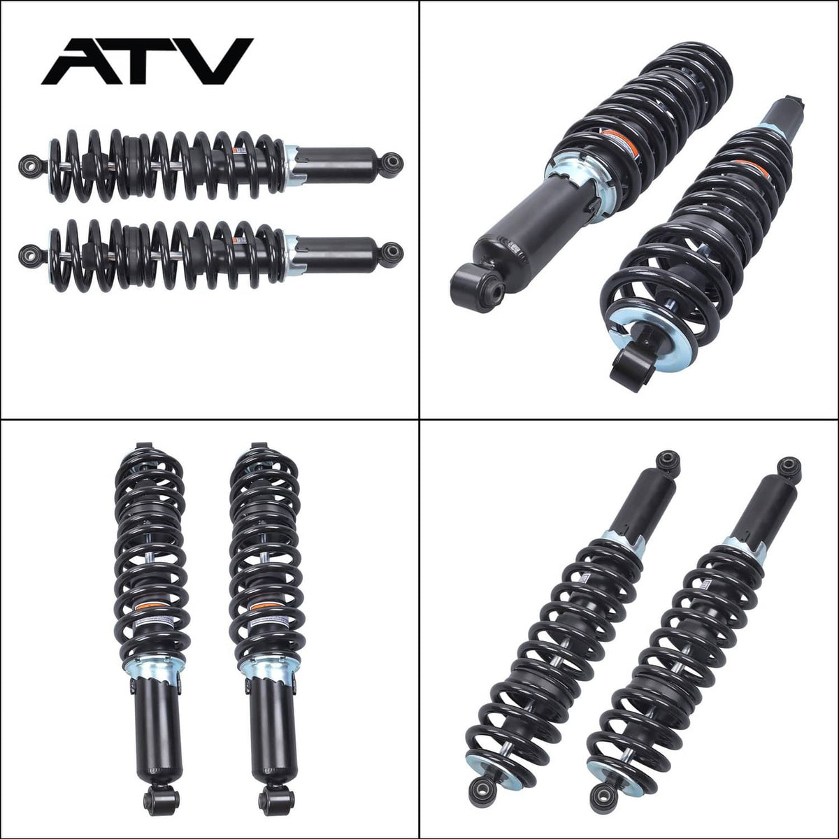 Solidspare Rear Gas Shock Absorbers for Polaris RZR RZR 570 2012-2022 7043759 7044093