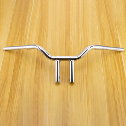 Solidspare 10" MX-T Bars Handlebar Chrome For Harley Softail FLS Sportster Dyna Low Rider
