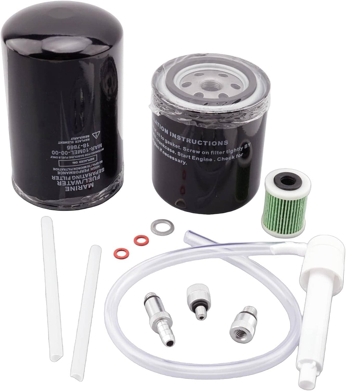 Solid Spare 8M0222223 Outboards 100 Hour Oil Maintenance Kit for Yamaha VF115 SHO 4-Stroke
