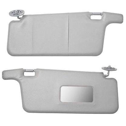 Solidspare 2Pcs Interior Sun Visor Gray For 96-01 Honda Civic LHD Sunvisor 83230-S01-A32