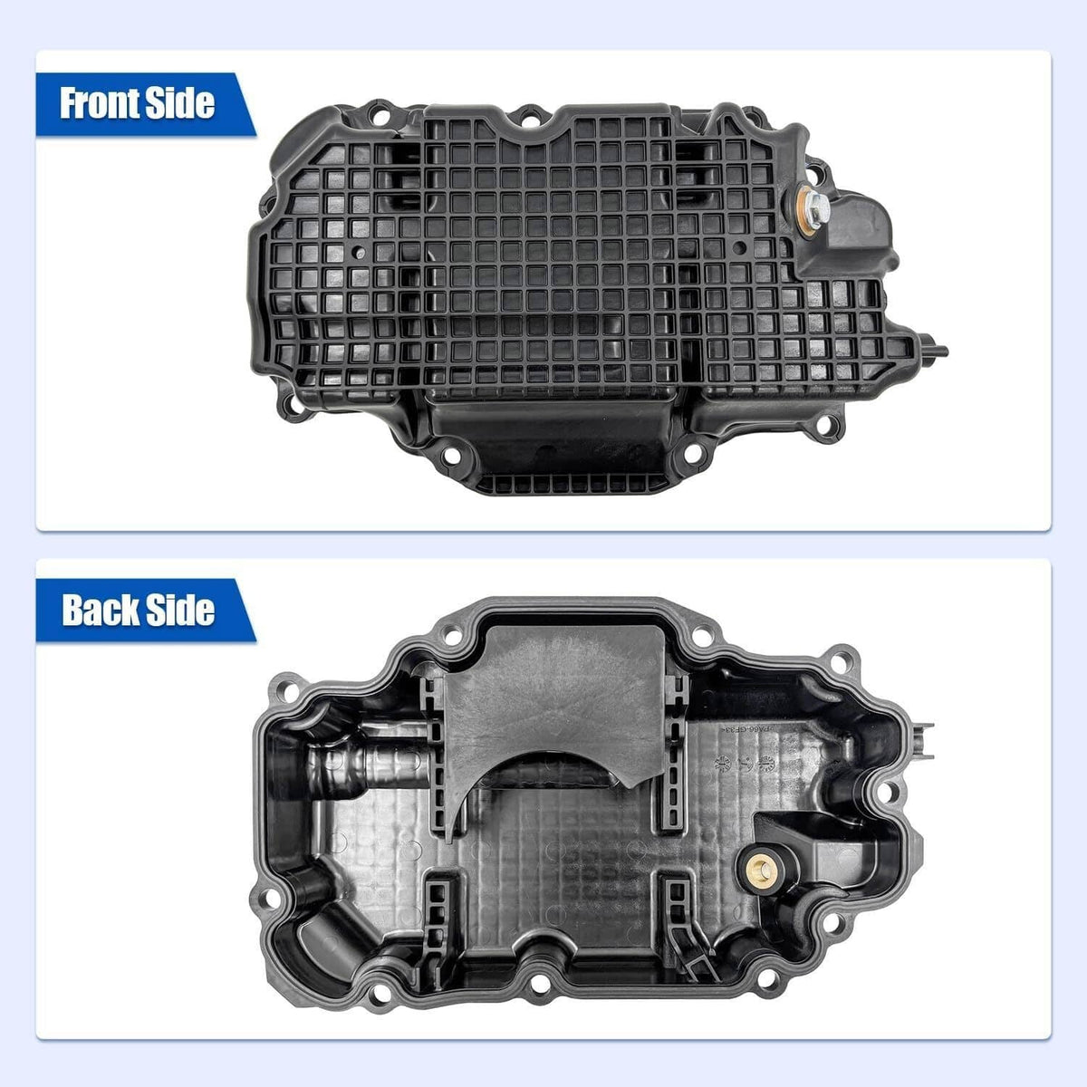 Solidspare Engine Oil Pan w/ Gasket 111105CA2A for 2017-2022 Infiniti Q50 Q60 3.0L V6 RWD