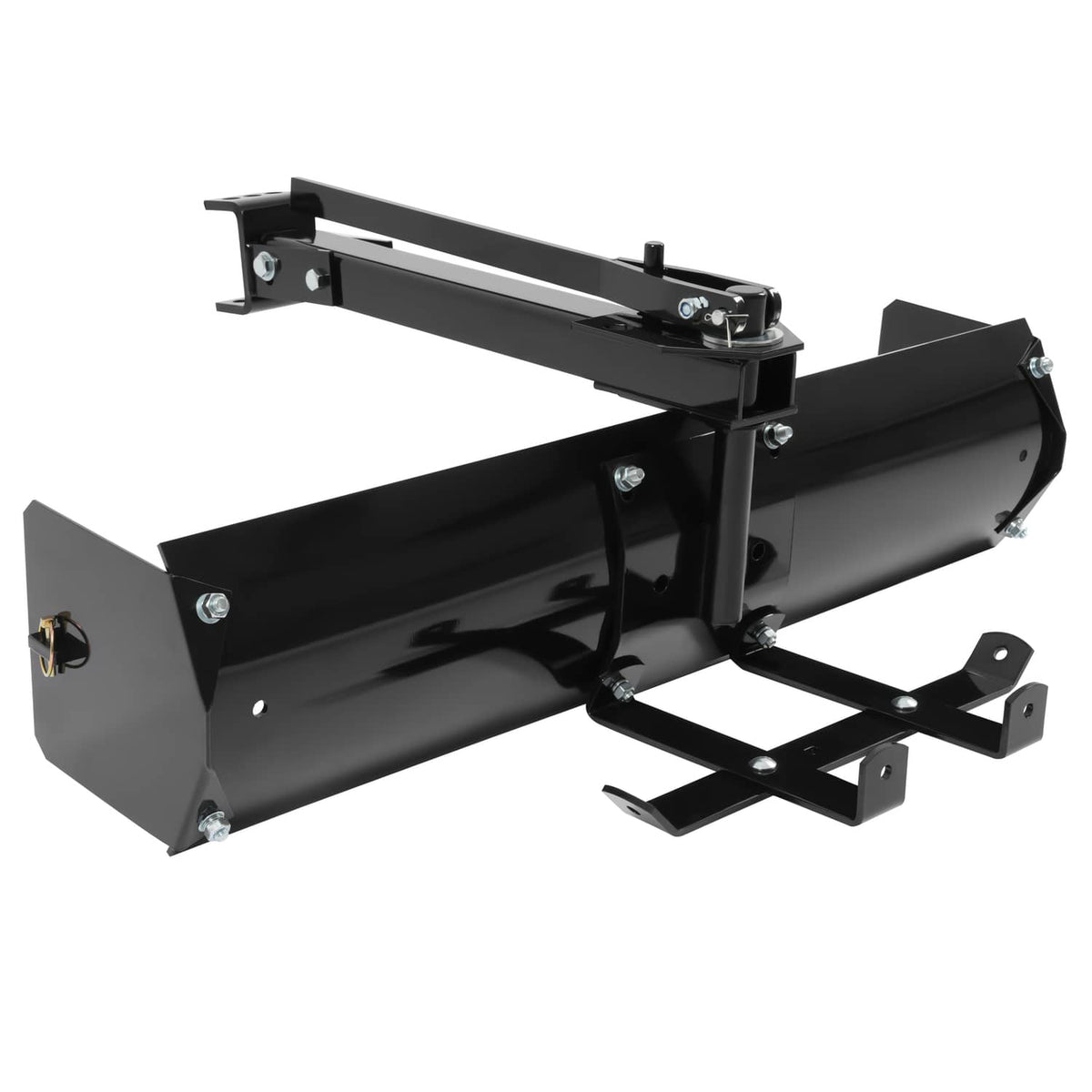 Solidspare 38" Tow Behind Box Scraper Blade For universal Lawn Tractor & Adjustable Grip