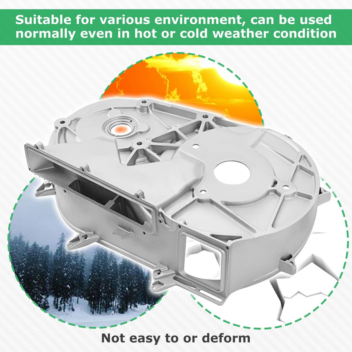 Solidspare Aluminium Inner Clutch Cover For Polaris RZR PRO XP/PRO XP 4 2020 For 5142931