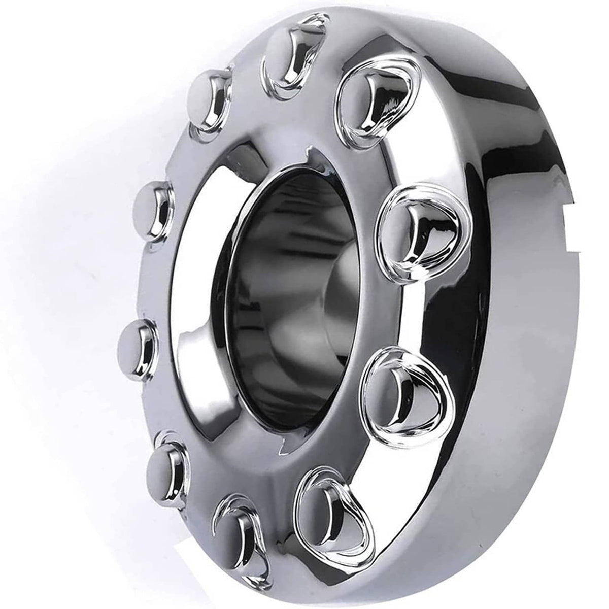 Solidspare Silver Wheel Center Hub Caps Dually 10 Lug For 05-17 Ford F450 F550 Super Duty