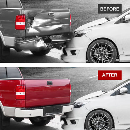 Solidspare Chrome Rear Bumper Assembly For 2006-2008 Ford F150 F250 Step Bumper w/ Hole