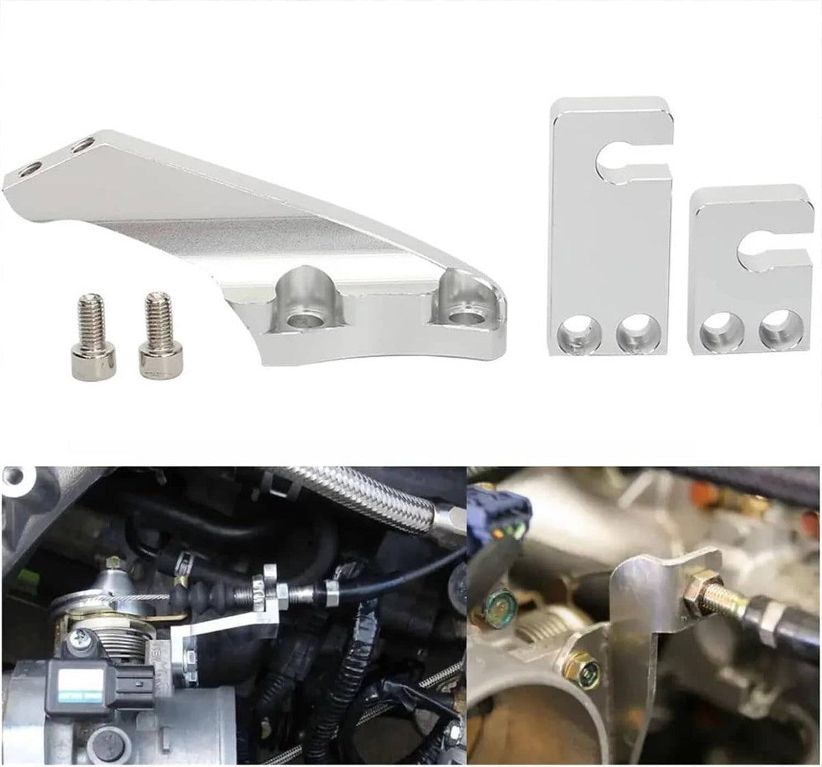 Solidspare Billet K Series Throttle Cable Bracket K20 K24 RSX Type S K Swap EG EK DC2 EF