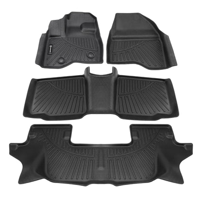 Solidspare Floor Mats for 2011-2014 Ford Explorer Bench Seating (No Fit Bucket Seating)