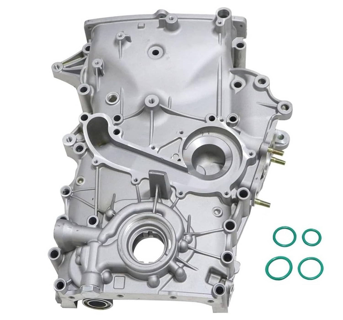 Solidspare Engine Timing Cover w/Oil Pump for 2005-15 Toyota Tacoma 16V DOHC L4 2TRFE 2.7L