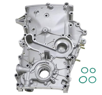 Solidspare Engine Timing Cover w/Oil Pump for 2005-15 Toyota Tacoma 16V DOHC L4 2TRFE 2.7L