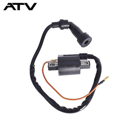 Solidspare Generic Black Ignition Coil Fit For Yamaha MOTO-4 MOTO 4 YFM225 1986 1987 1988