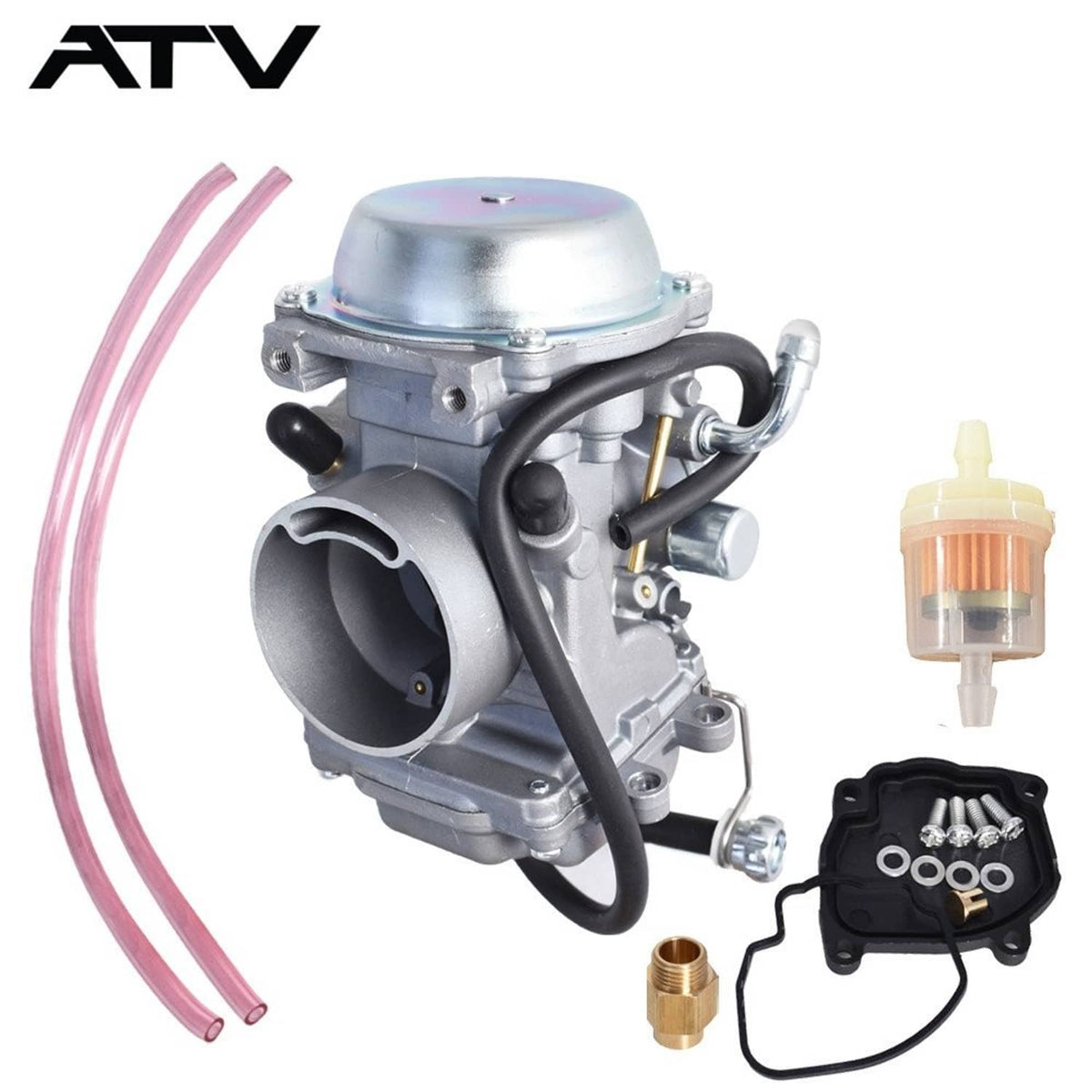 Solidspare 1998-2002 New Carburetor For Suzuki LT-F500F LTF500F Quadrunner 500 4X4 Carb ATV