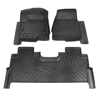 Solidspare Floor Mat for Ford F250 F350 F450 F550 2017-2026 Super Duty Crew Cab Floor Liner